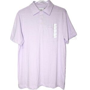 Goodfellow & Co Polo Shirt - Lily Lavender
- No Roll Collar